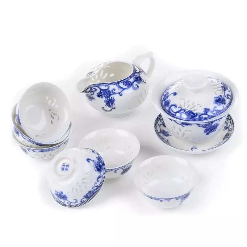 Vintage Ceramic Chinese Tea Cups No Handles.