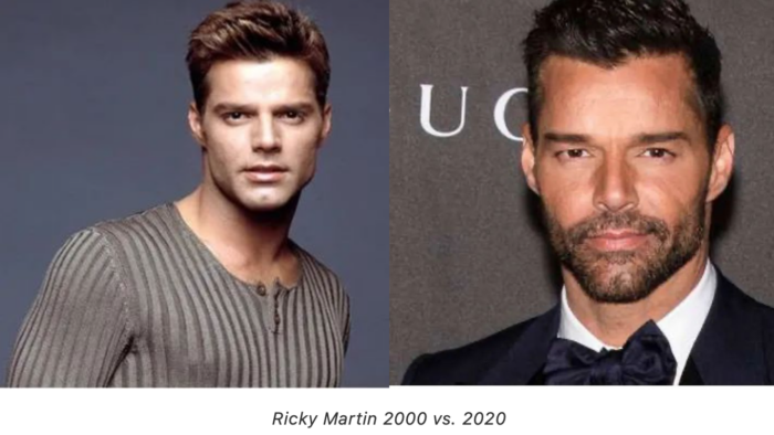 Men get better looking with age